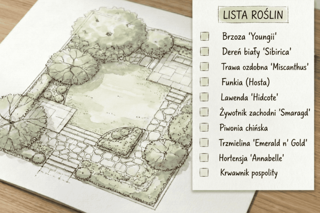 Weryfikacja listy roślin i dobór zamienników dla projektantów - Florino Garden Warszawa